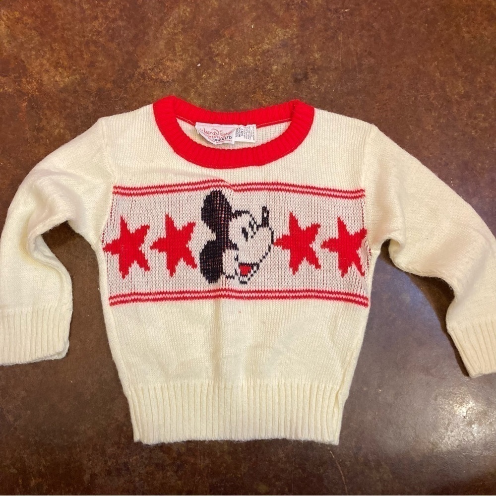Vintage Cliff Engle Disney Mickey Mouse Sweater